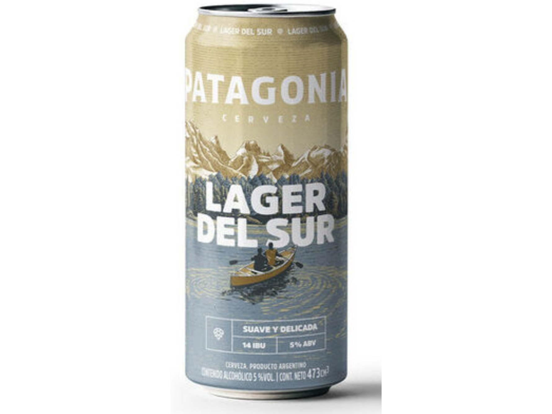 Patagonia Lager del Sur 473cc.