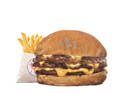 Cheese con papas (Triple)