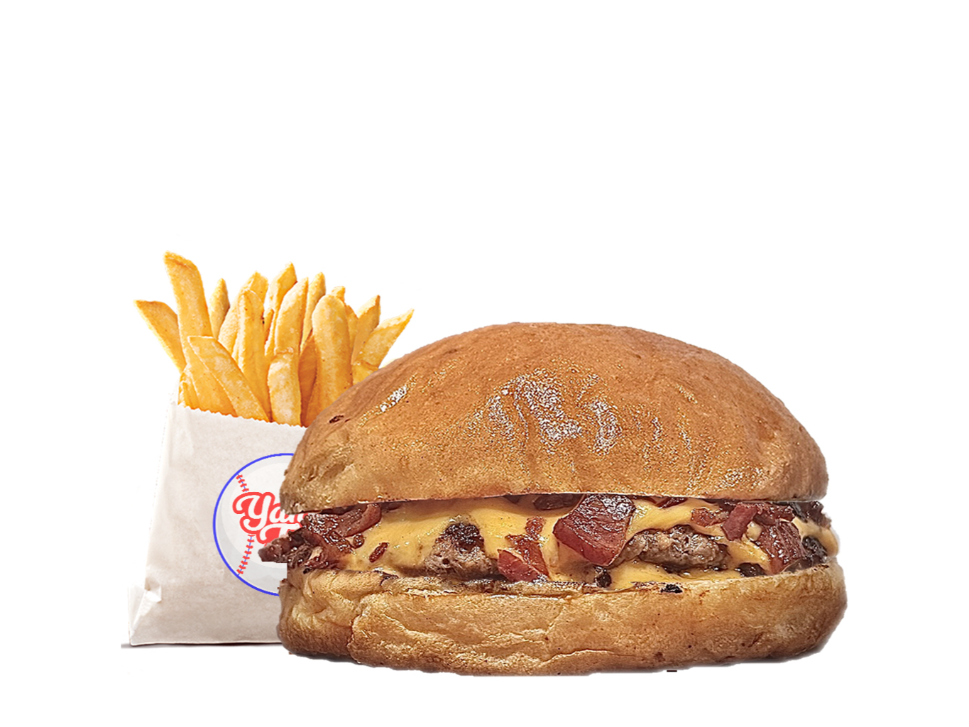 Americana con papas (simple)