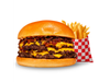 Americana TRIPLE con papas