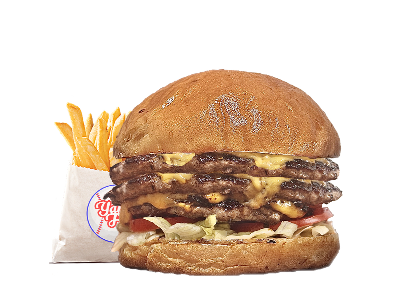 Not diet con papas (Triple)