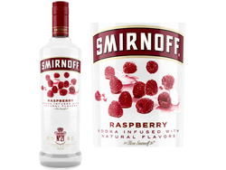 SMIRNOFF RASPBERRY 750ML (FRUTOS ROJOS)