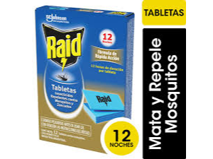 TABLETAS RAID X12 UN