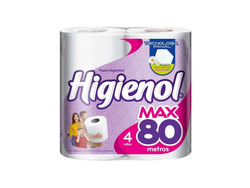 PAPEL HIGIÉNICO HIGIENOL X4 UN