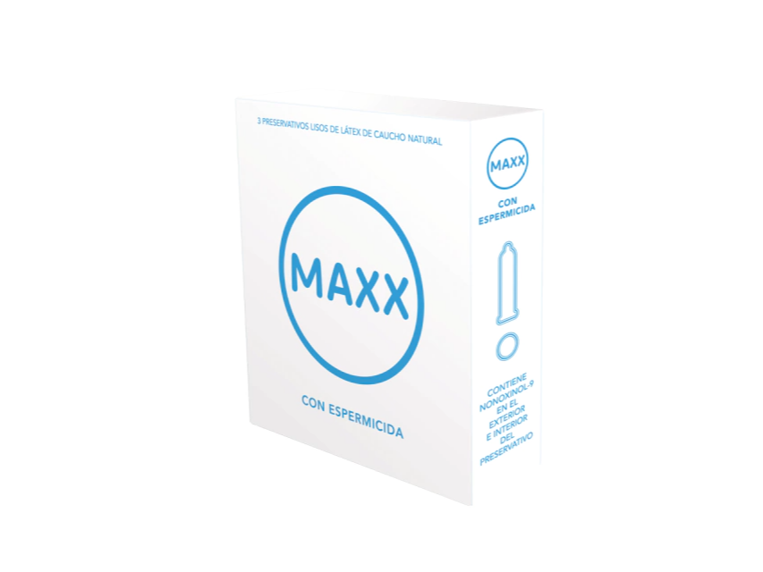 PRESERVATIVOS MAXX CON ESPERMICIDA