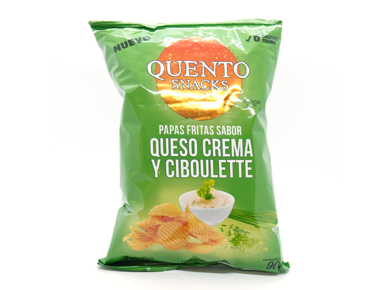 QUENTO QUESO CREMA Y CEBOLLA 90GR