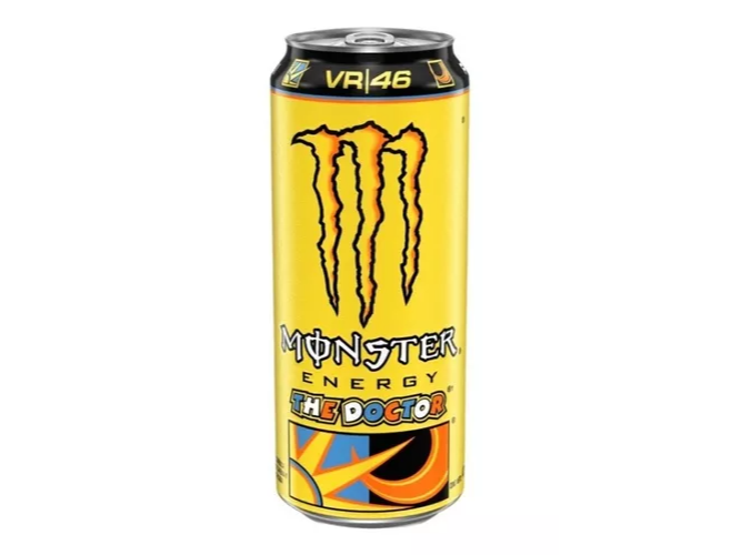 MONSTER ENERGY THE DOCTOR 473ML AMARILLO ROSSI