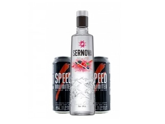 1 SERNOVA (SABOR A ELECCIÓN) + 2 SPEED 473ML + HIELO CHICO