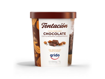 TENTACIÓN CHOCOLATE CON ALMENDRAS 1LT