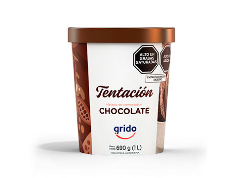 TENTACIÓN CHOCOLATE 1LT