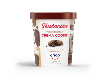 TENTACIÓN CREMA COOKIES 1LT