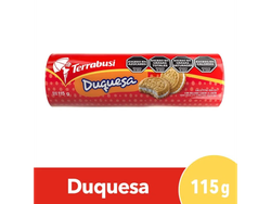 GALLETA TERRABUSI DUQUESA VAINILLA RELLENA DE LIMON 115GR