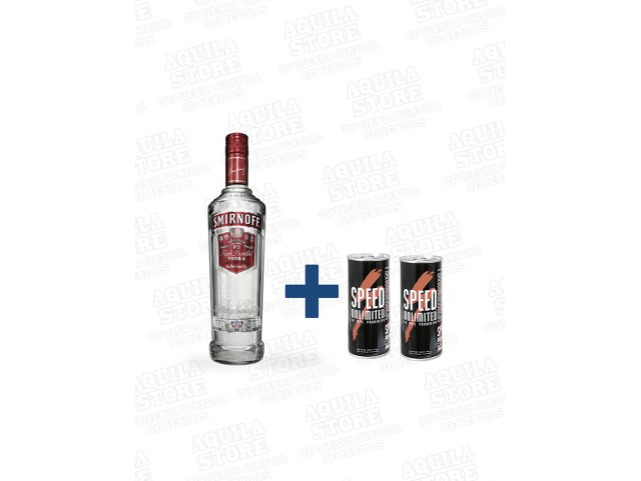 1 SMIRNOFF (SABOR A ELECCIÓN) + 2 SPEED CH 269ML + HIELO