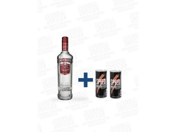 1 SMIRNOFF (SABOR A ELECCIÓN) + 2 SPEED CH 269ML + HIELO