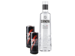 1 SERNOVA (SABOR A ELECCIÓN) + 2 SPEED CH 269ML + HIELO