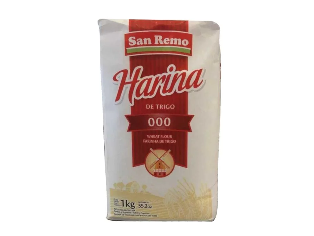 HARINA COMUN 000 SAN REMO 1KG