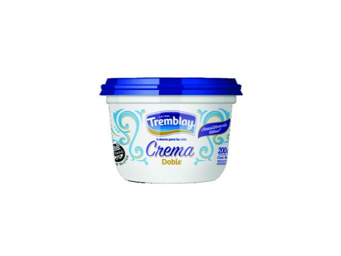 CREMA DE LECHE DOBLE TREMBLAY 200GR