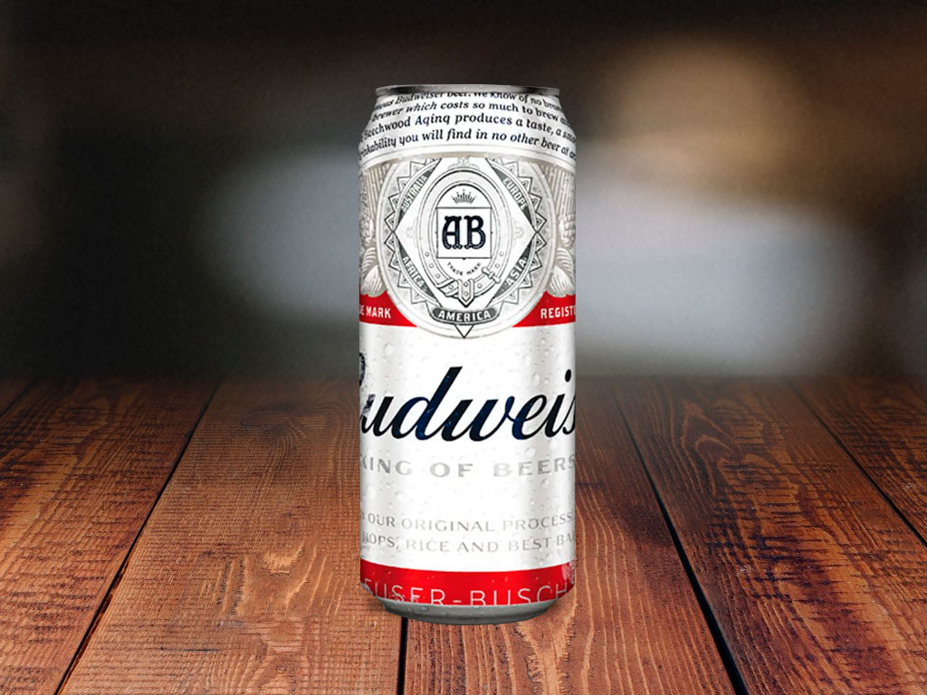 Budweiser lata 473 cc