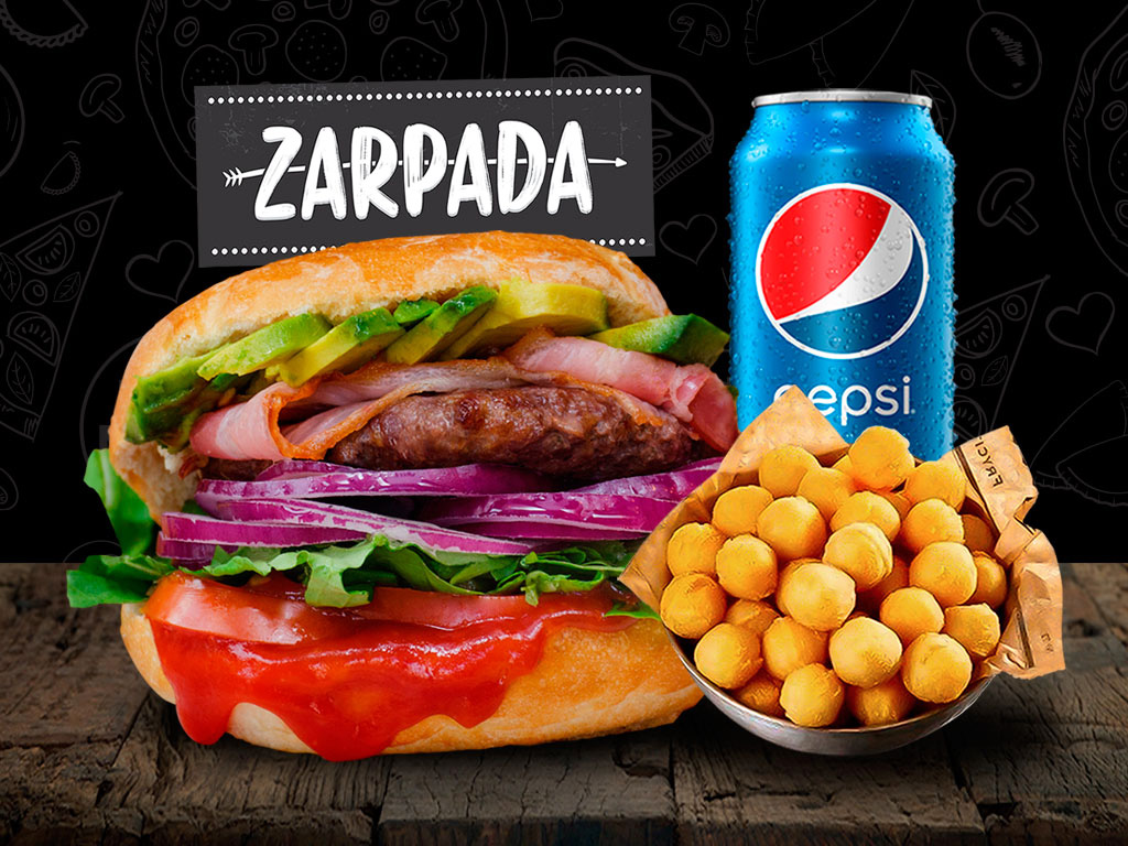 COMBO NINJA BURGUER ZARPADA