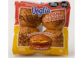 Pan de papa Con Queso P/Hamb Voglia