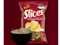 Papas Sabor Jamón Serrano Slices x65g