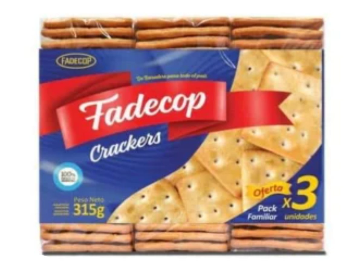 Galletitas Crackers Fadecop 305g