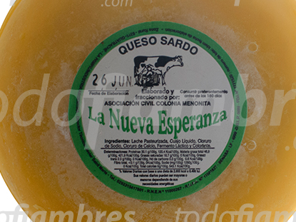 QUESO SARDO LA NUEVA ESPERANZA
