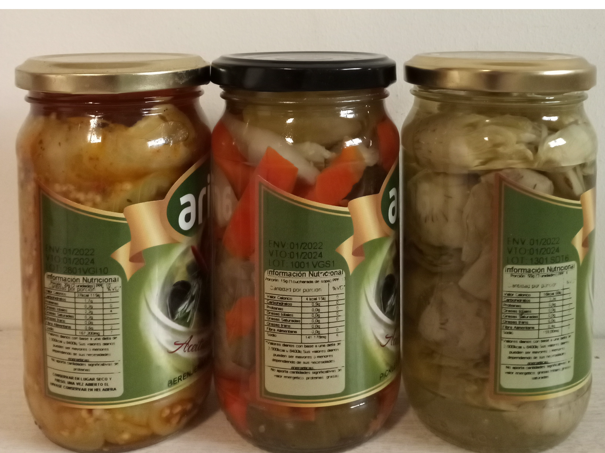 Aceitunas y Encurtidos