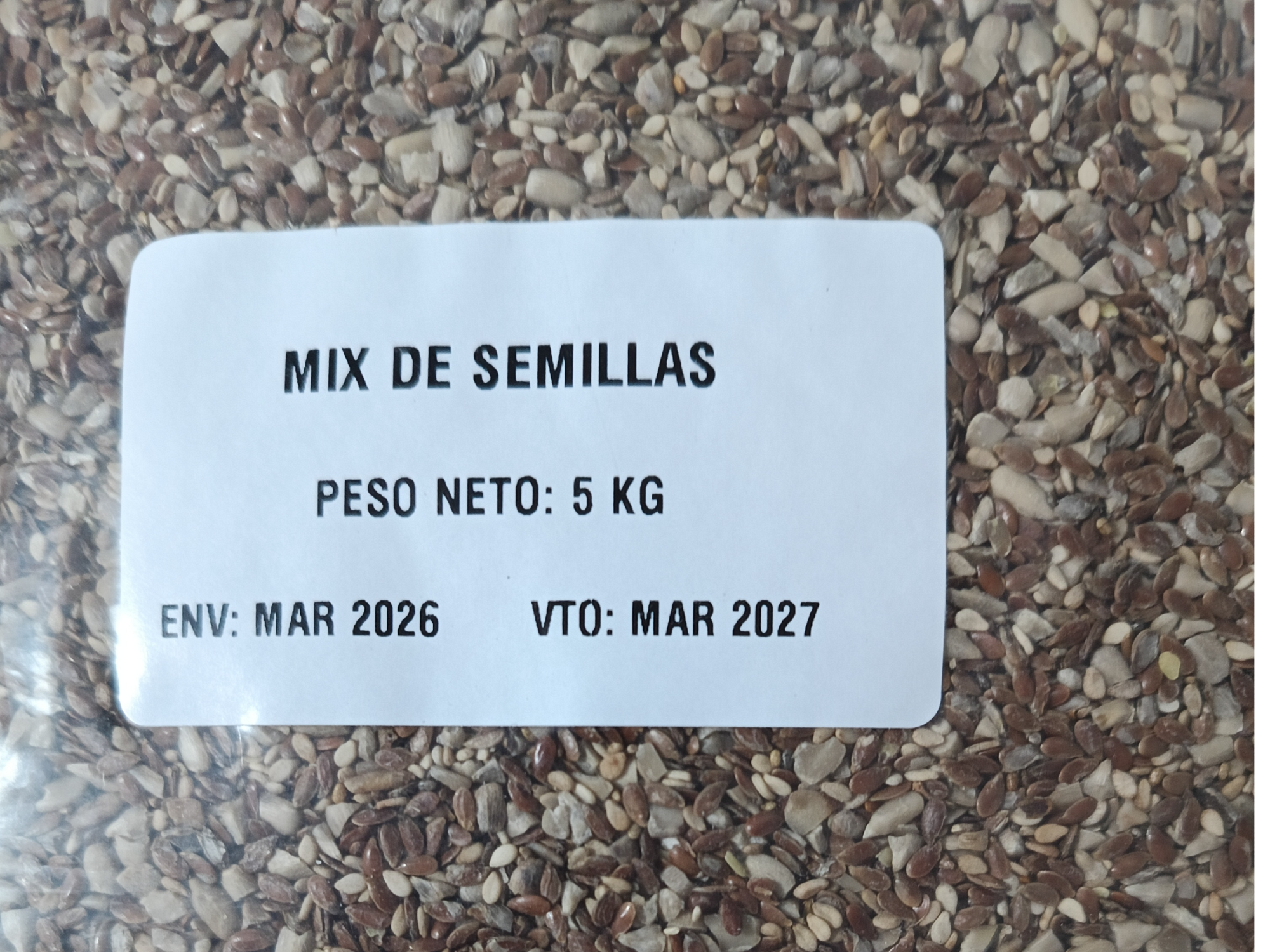 Semillas varias
