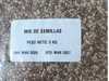 Semillas varias