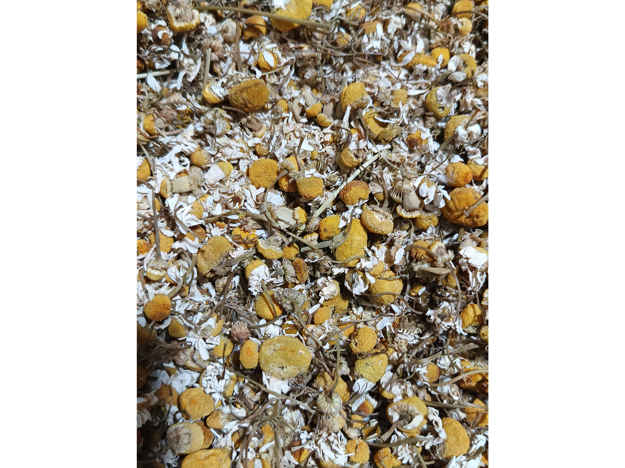Manzanilla en Flor. Caja por 12,500 kg