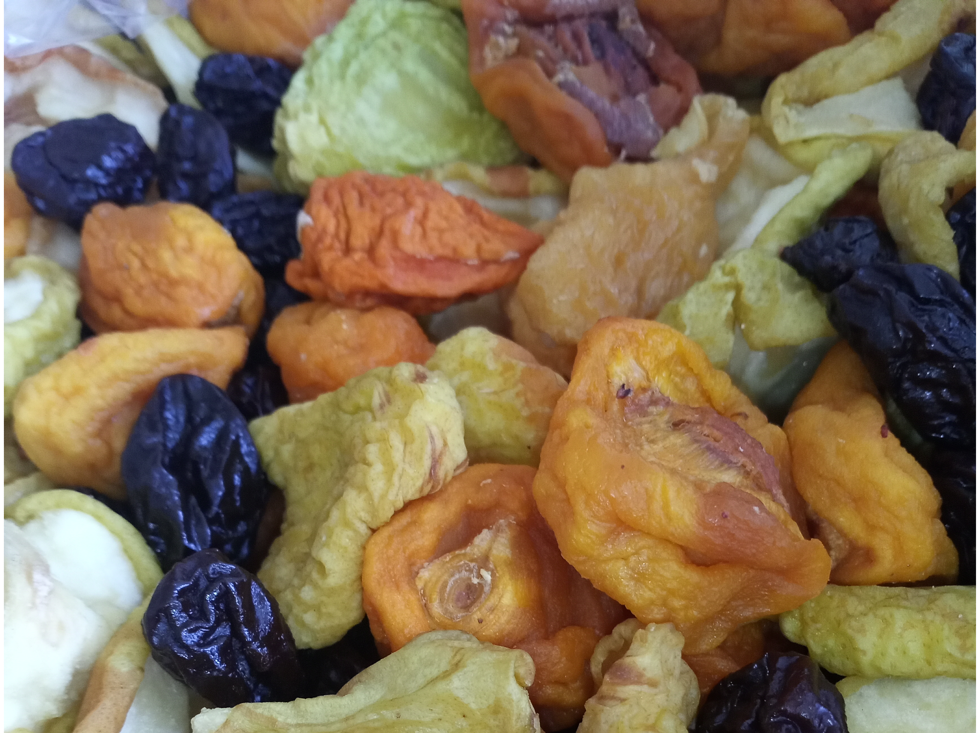 Empaque Mixto de Frutas Deshidratadas