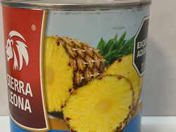Anana en Rodajas Origen Indonecia