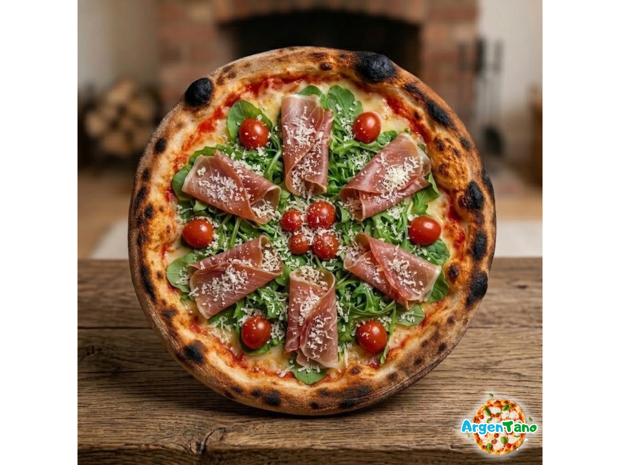 Jamón Crudo y Rúcula