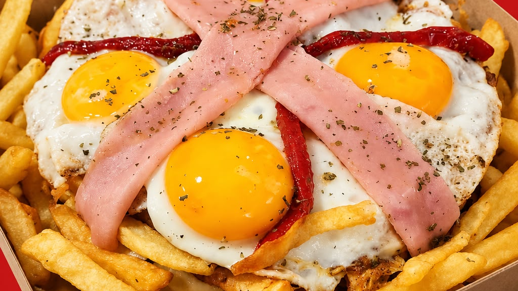 Burger pizza - Montados