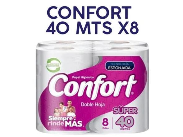 Confort 40 mts 8 rollos