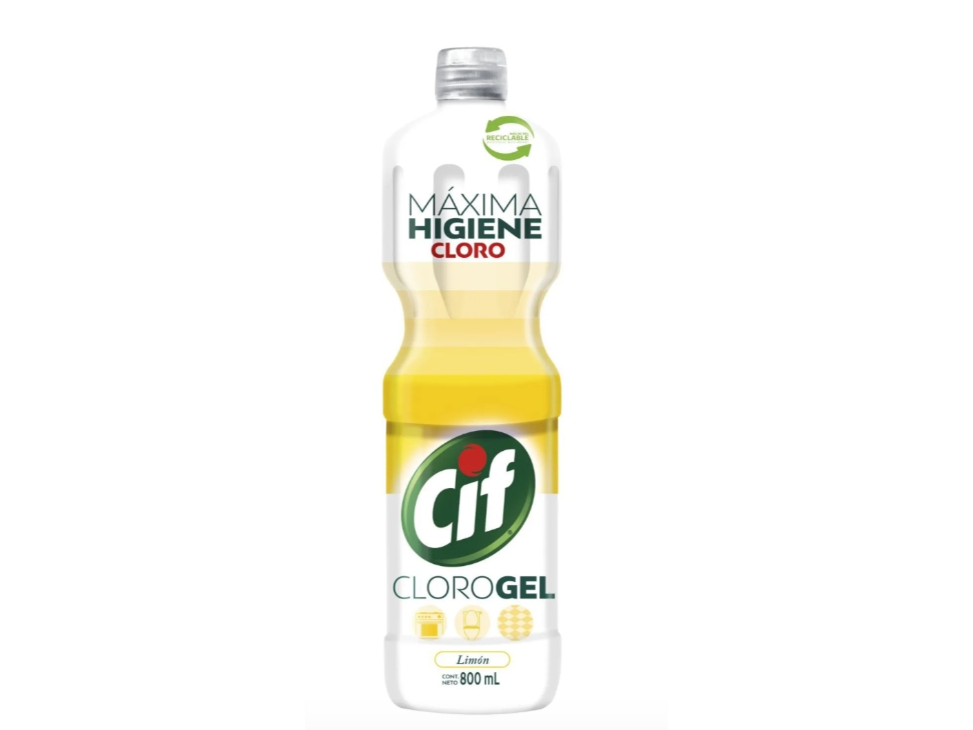Cloro Gel Cif Limón 800ml