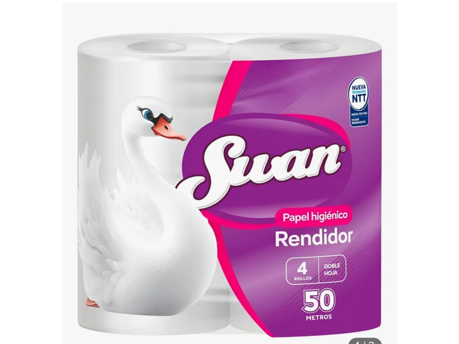 Papel higiénico Swan 50mtx4