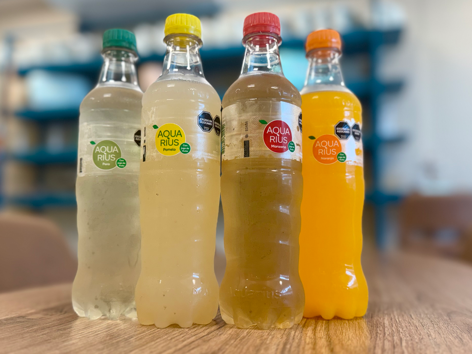 Agua saborizada (sin gas) Aquarius