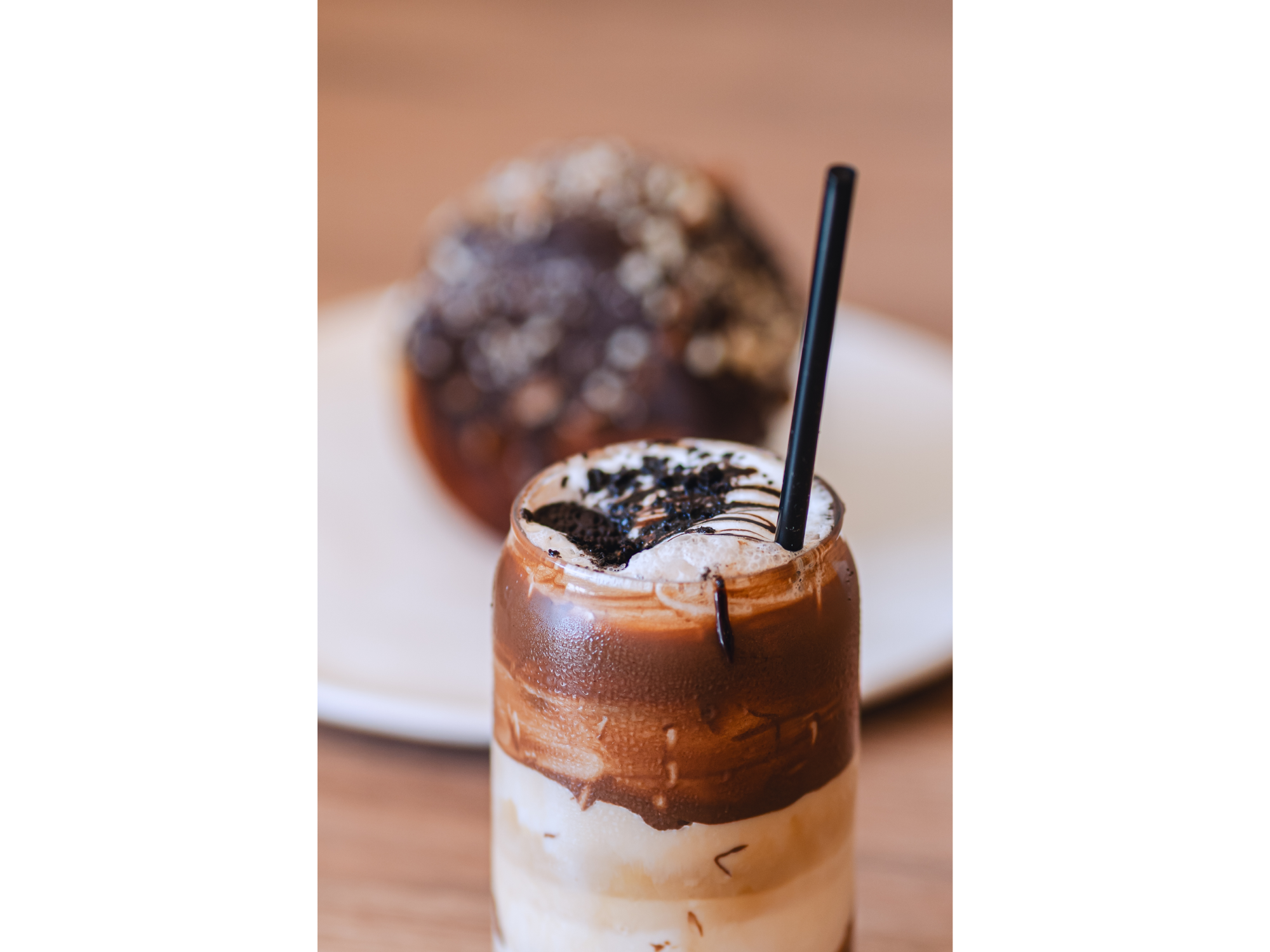 Oreo & Nutella latte