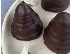 Conito de chocolate y dulce de leche SIN TACC