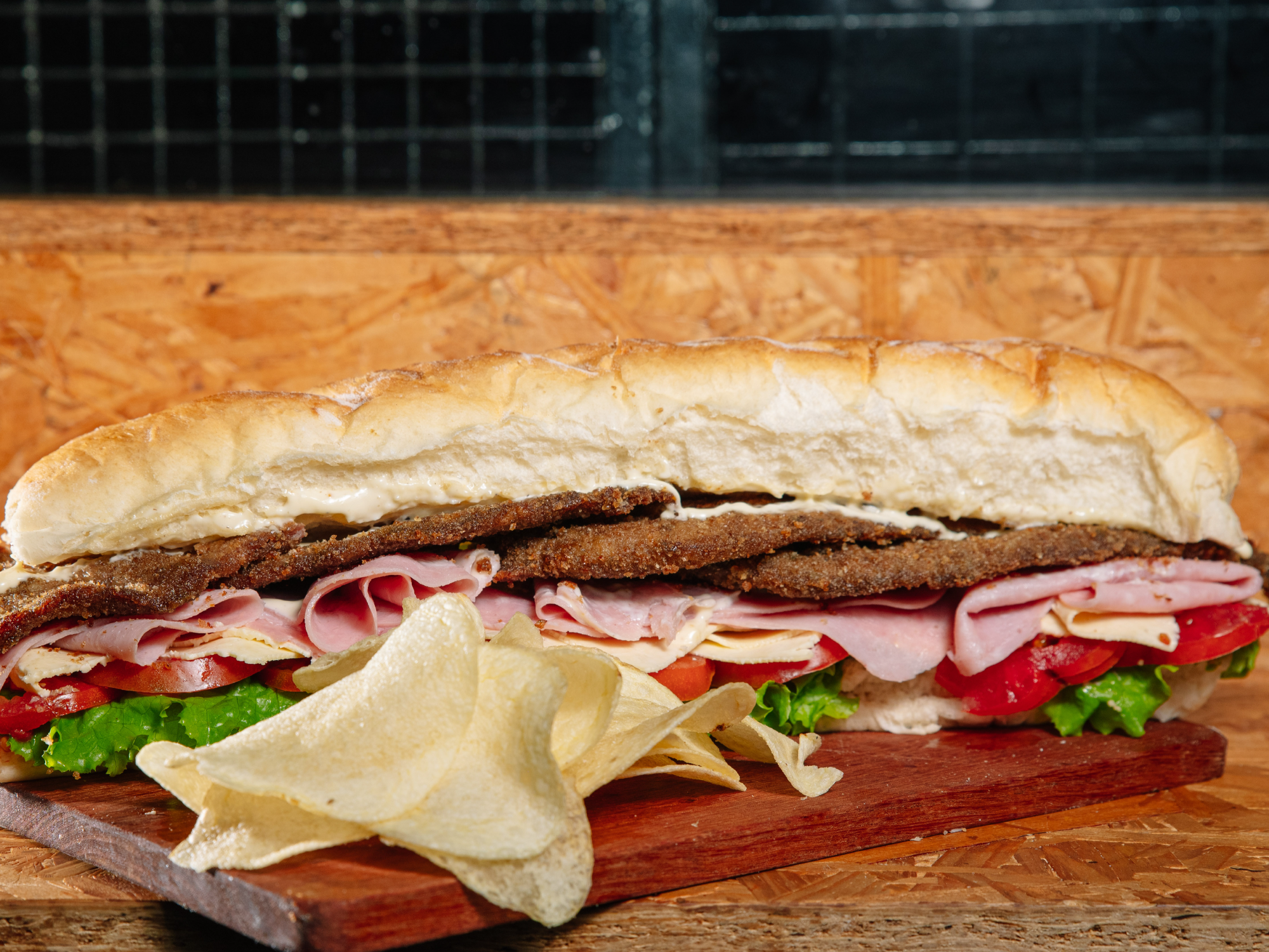 BAGUETTE MILANESA DE CARNE