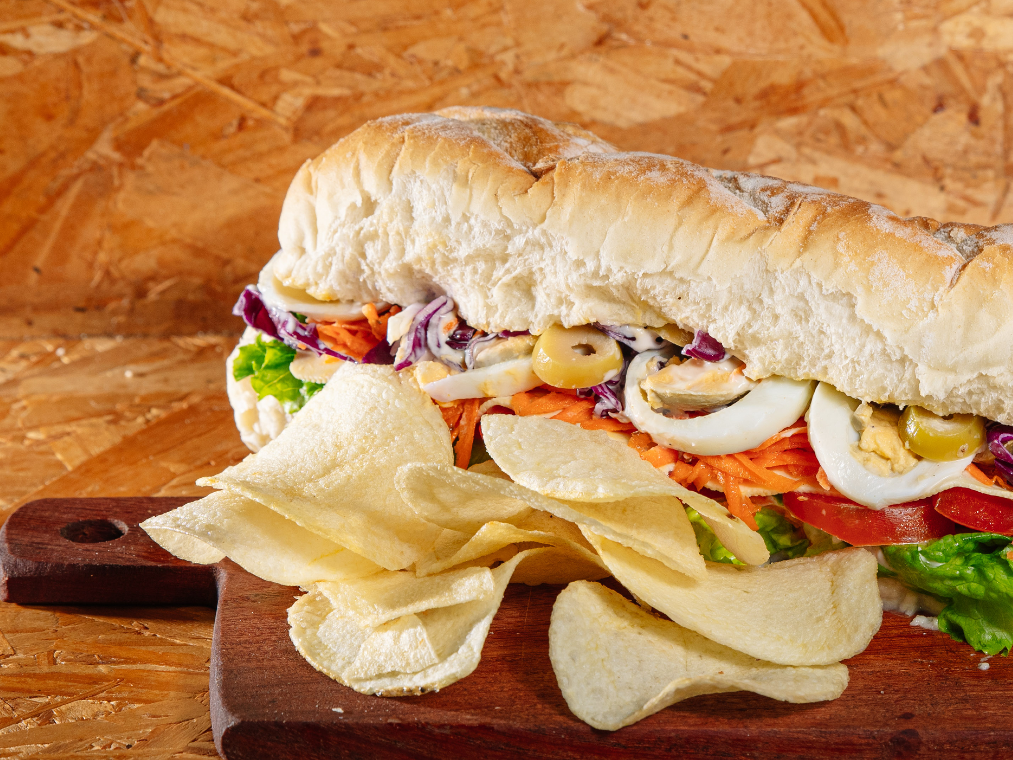 BAGUETTE VEGETARIANO