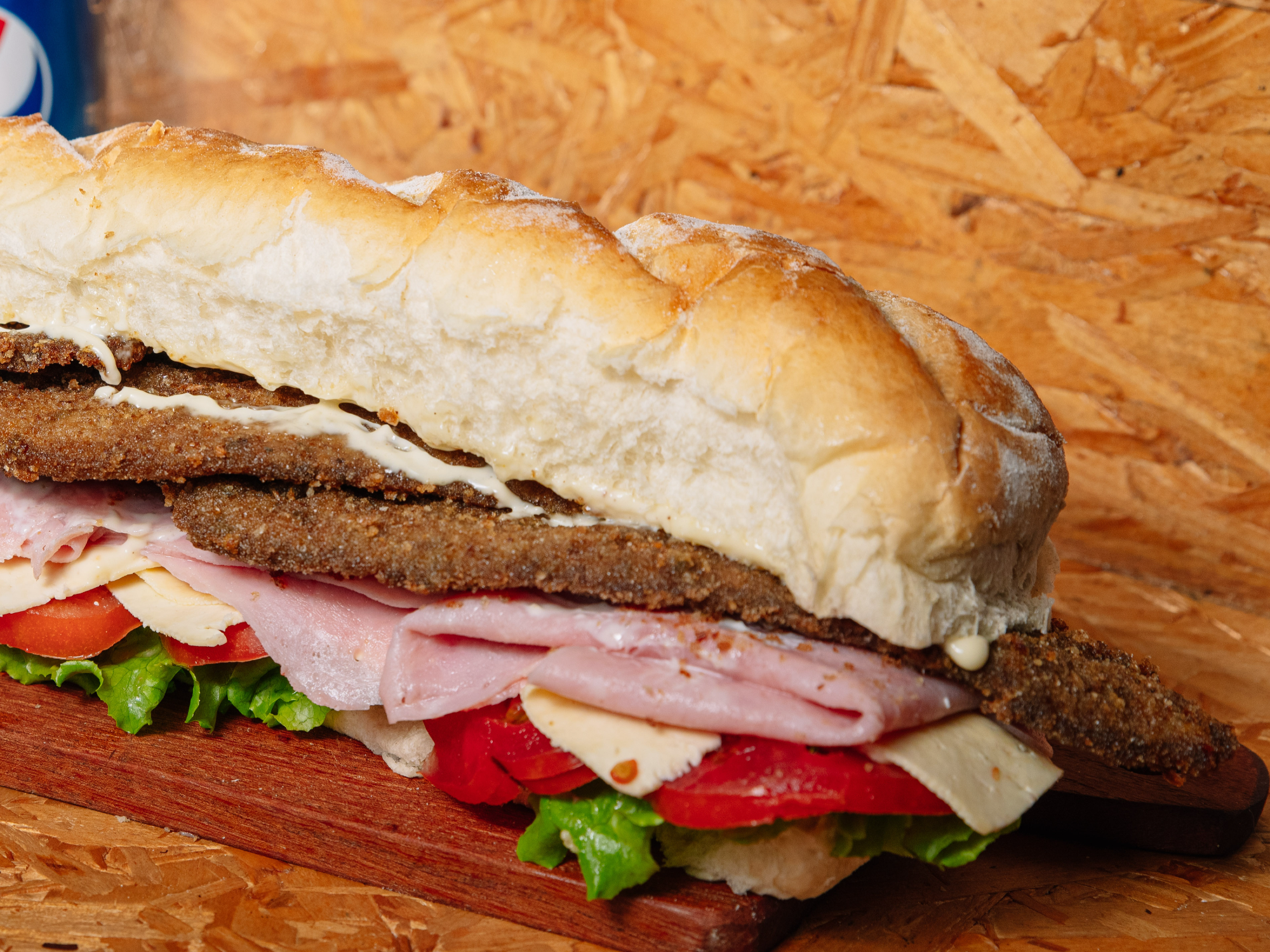 BAGUETTE DE MILANESA DE CARNE