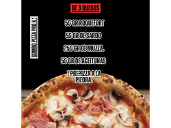 COMBO PIZZA PRO 3 DE 3 QUESOS