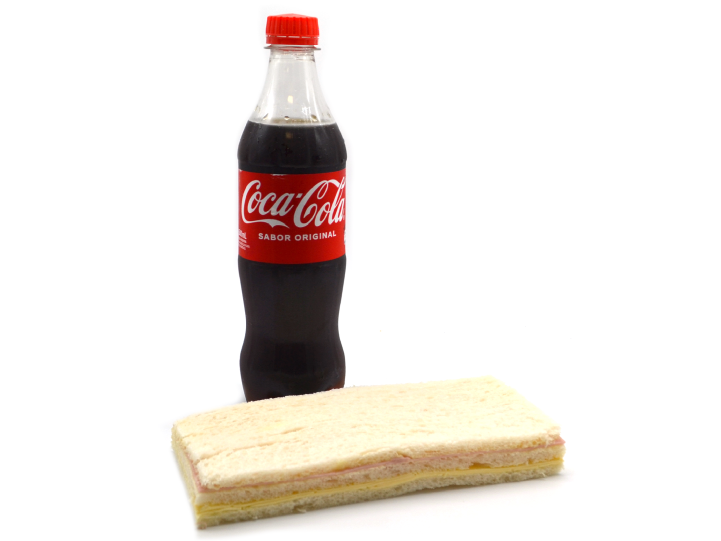 Sandwich Miga De Jamon Y Queso + 1 Coca 500ml