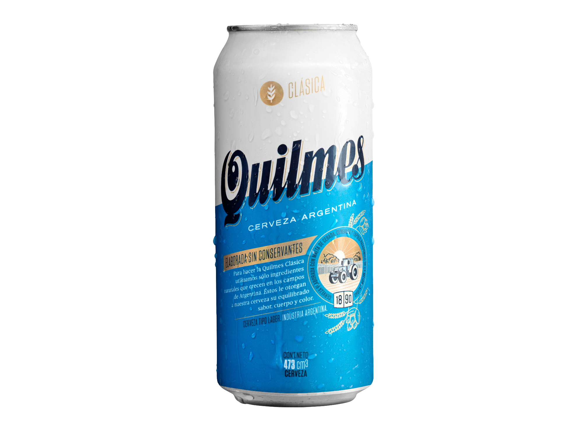 Lata quilmes 473cc