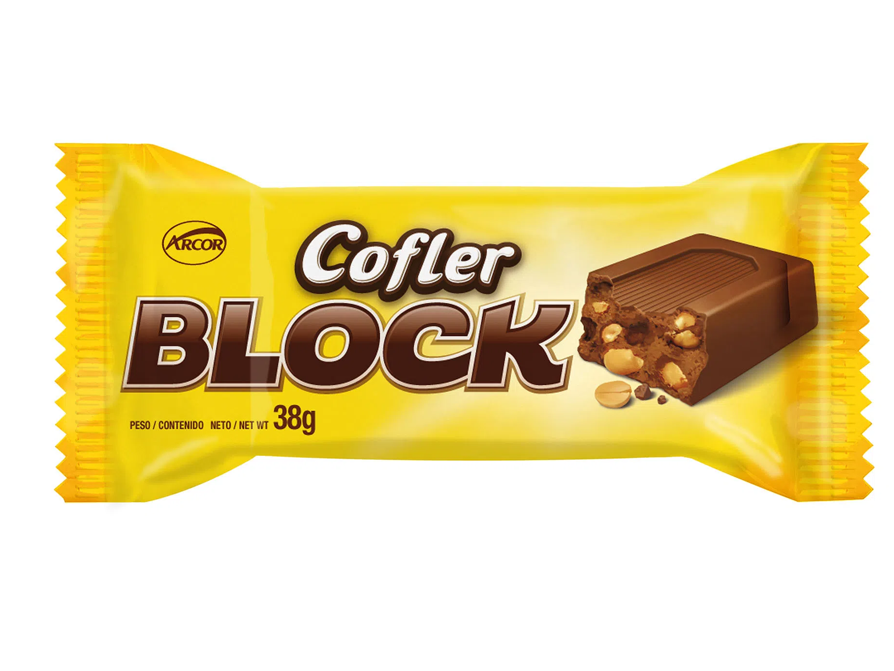 Chocolate cofler block 38gr