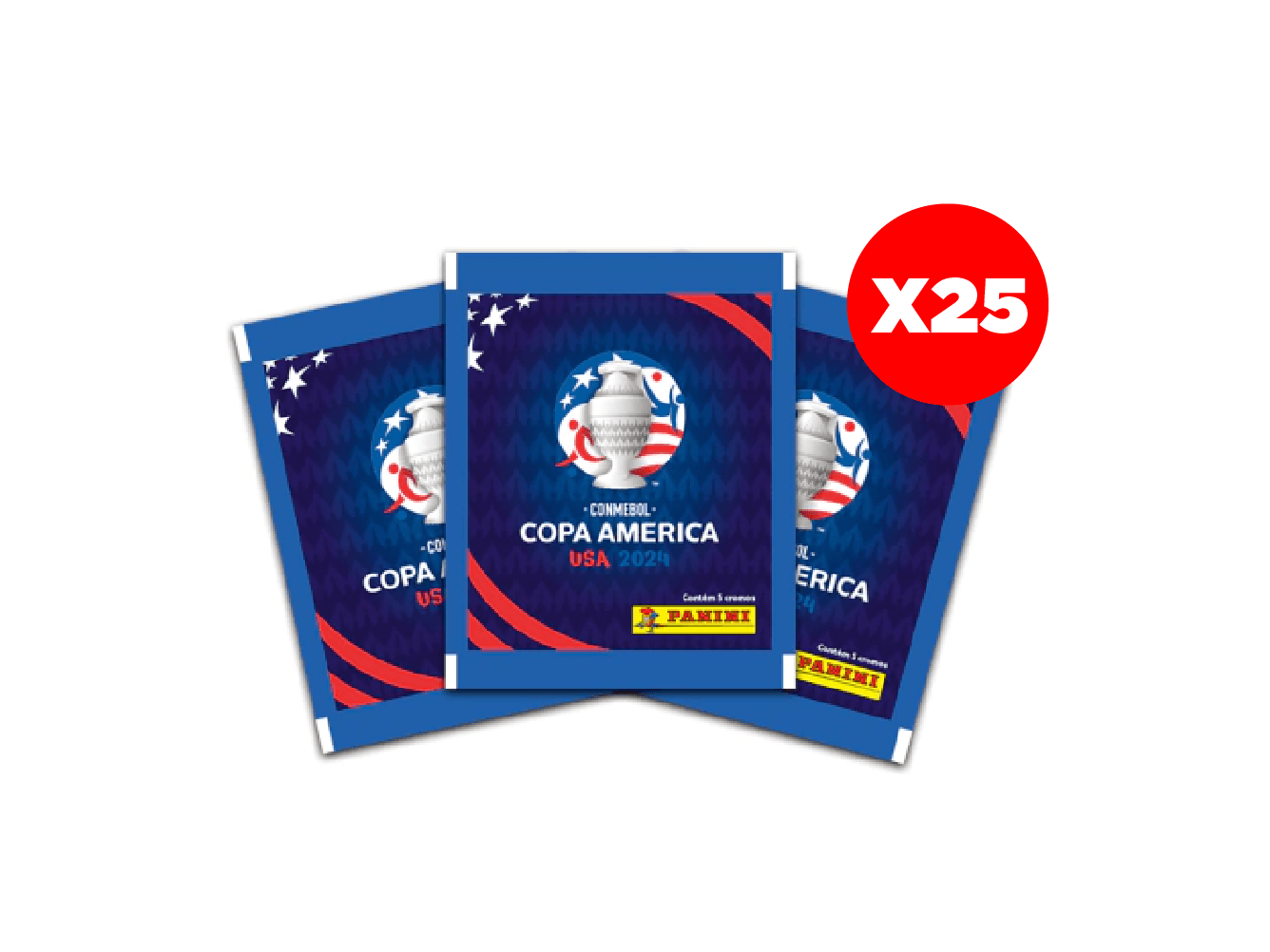 Figuritas Copa América x25