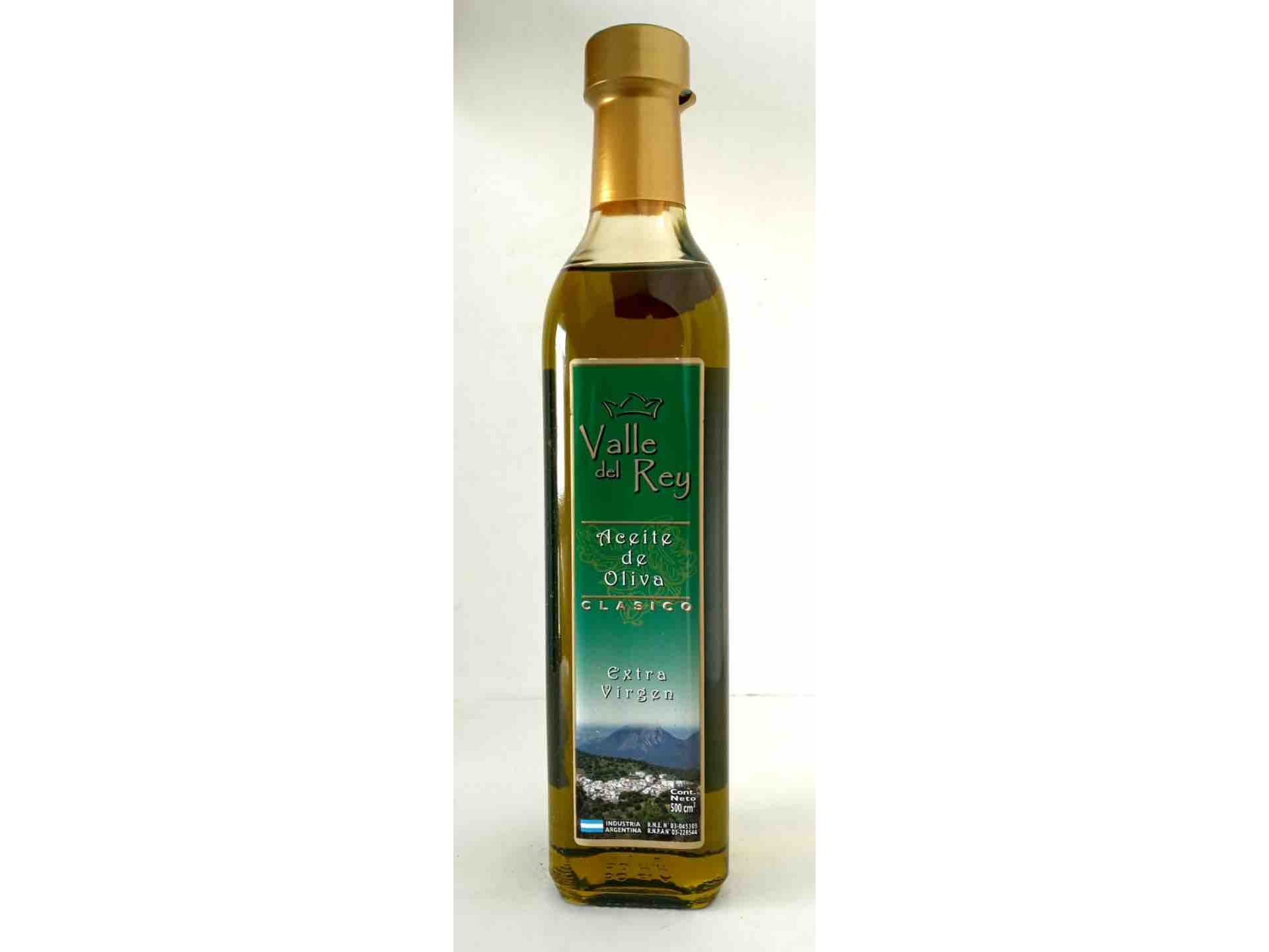 Aceite de oliva extra virgen - envase vidrio x500